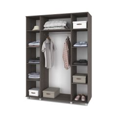 ЕВА Шкаф 4-х дверный Е40 в Шадринске - shadrinsk.mebel24.online | фото 2