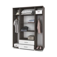 ЕВА Шкаф 4-х дверный Е43 в Шадринске - shadrinsk.mebel24.online | фото 2