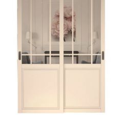 Шкаф-купе 1500 серии NEW CLASSIC K2+K2+B2+PL2(2 ящика+1 штанга+1 полка) профиль «Капучино» в Шадринске - shadrinsk.mebel24.online | фото 14