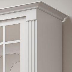Шкаф-купе 2450 серии NEW CLASSIC K5+K5+K5+B22+PL3 (по 2 ящика лев/прав+1 штанга+1полка) профиль «Капучино» в Шадринске - shadrinsk.mebel24.online | фото 4