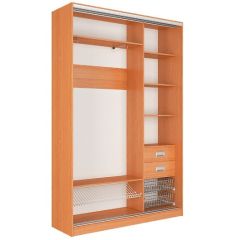 Шкаф-купе Джонни 1500 вариант 2 (Зеркало/Зеркало) в Шадринске - shadrinsk.mebel24.online | фото 3