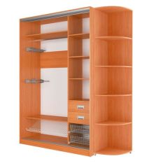 Шкаф-купе Элвис 1500 вариант 7 (Тройной ЛДСП/Тройной ЛДСП) в Шадринске - shadrinsk.mebel24.online | фото 3