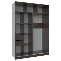 Шкаф-купе ПШ-2.9 1500 Фасад СТРЕЛКА (ВЕНГЕ стрелка беж) в Шадринске - shadrinsk.mebel24.online | фото 2