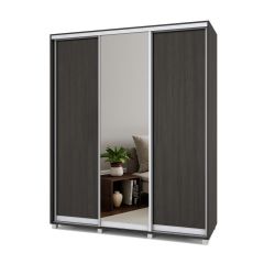 РОЛАНД Шкаф-купе с зеркалом Венге (450*1800) Р482 в Шадринске - shadrinsk.mebel24.online | фото 4