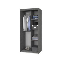 ТОМАС Шкаф-купе Камень темный - Ирландский дуб Т21 в Шадринске - shadrinsk.mebel24.online | фото 2