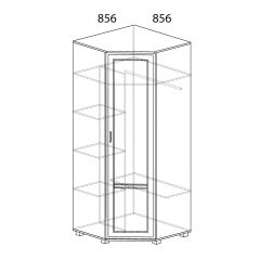 Шкаф угловой №243 Белла в Шадринске - shadrinsk.mebel24.online | фото 2