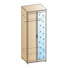 Спальня Мелисса композиция 7 (Гикори Джексон светлый) в Шадринске - shadrinsk.mebel24.online | фото 5