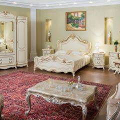 Спальный гарнитур Мона Лиза (крем) в Шадринске - shadrinsk.mebel24.online | фото