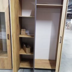 Спальный гарнитур МСП-1 (Модульный) Дуб золотой/Камень темный в Шадринске - shadrinsk.mebel24.online | фото 16