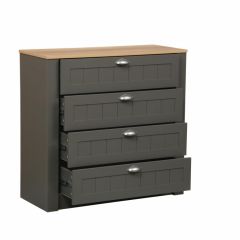 Спальный гарнитур Прованс (модульный) Диамант серый в Шадринске - shadrinsk.mebel24.online | фото 8