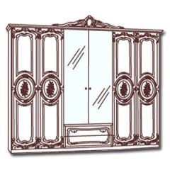 Спальный гарнитур Роза (модульная) беж в Шадринске - shadrinsk.mebel24.online | фото 3