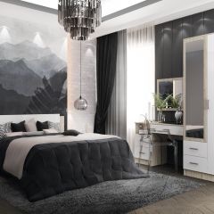 СОФИ Спальный гарнитур (модульный) в Шадринске - shadrinsk.mebel24.online | фото