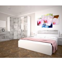 Спальный гарнитур Сорренто EVO (модульный) в Шадринске - shadrinsk.mebel24.online | фото 3