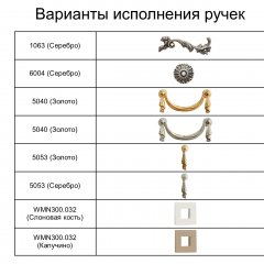 Спальный гарнитур Тиффани Premium слоновая кость/серебро в Шадринске - shadrinsk.mebel24.online | фото 5