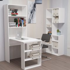 Стеллаж Элемент-1 (белый) в Шадринске - shadrinsk.mebel24.online | фото 4