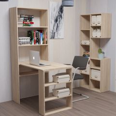 Стеллаж Элемент-1 (дуб сонома) в Шадринске - shadrinsk.mebel24.online | фото 6