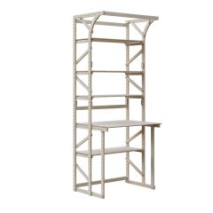 Стеллаж+стол со стойкой Конструктор Арт.СRСт2-1 в Шадринске - shadrinsk.mebel24.online | фото