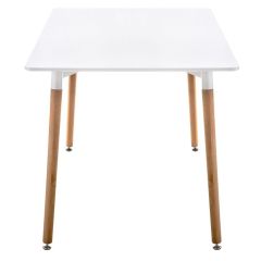 Стол деревянный Table 110 white / wood в Шадринске - shadrinsk.mebel24.online | фото 4