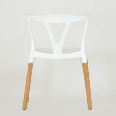 Стул Barneo N-218 Wishbone интерьерный кухонный белый в Шадринске - shadrinsk.mebel24.online | фото 2