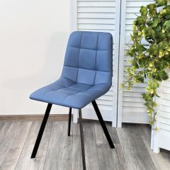 Стул CHILLI-Q SQUARE Oracul 795 Синий, экокожа PU / черный каркас, М-City в Шадринске - shadrinsk.mebel24.online | фото 6