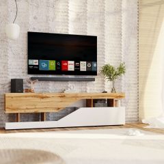 Тумба под ТВ НКМ Дубай секция №4 в Шадринске - shadrinsk.mebel24.online | фото 3