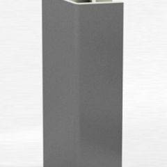 Угловое соединение для цоколя 135 гр. h150 мм (Алюминий, Белый, Черный, Сономаый) в Шадринске - shadrinsk.mebel24.online | фото