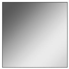 Зеркало Corsica 500х500 black без подсветки Sansa (SB1063Z) в Шадринске - shadrinsk.mebel24.online | фото