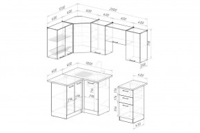 АСАЯ Кухонный гарнитур Оптима 5 (1200*2000 мм) в Шадринске - shadrinsk.mebel24.online | фото 2