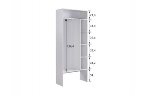 БАСКО Прихожая К7 (кашемир) в Шадринске - shadrinsk.mebel24.online | фото 6