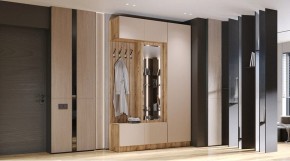 БАВАРИЯ Прихожая (дуб вотан/кашемир) в Шадринске - shadrinsk.mebel24.online | фото