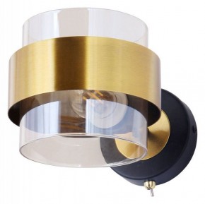Бра Arte Lamp Carlo A8205AP-1BK в Шадринске - shadrinsk.mebel24.online | фото