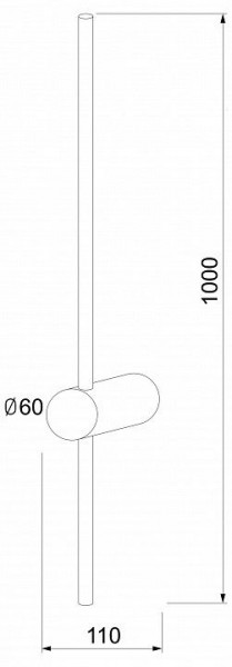 Бра Elektrostandard Cane a061491 в Шадринске - shadrinsk.mebel24.online | фото 3