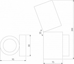 Бра Elektrostandard Deep a062927 в Шадринске - shadrinsk.mebel24.online | фото 4