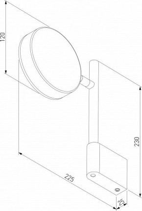 Бра Elektrostandard Tobi a064592 в Шадринске - shadrinsk.mebel24.online | фото 4