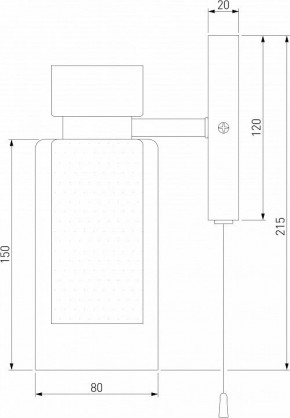 Бра Eurosvet Amado 70115/1 белый в Шадринске - shadrinsk.mebel24.online | фото 3