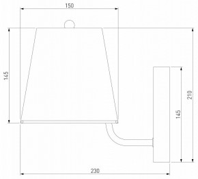 Бра Eurosvet Amaretto 60155/1 хром в Шадринске - shadrinsk.mebel24.online | фото 2
