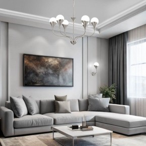 Бра Eurosvet Calyx 60169/1 никель в Шадринске - shadrinsk.mebel24.online | фото 3