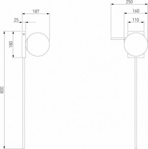 Бра Eurosvet Fredo 40033/1 латунь в Шадринске - shadrinsk.mebel24.online | фото 3