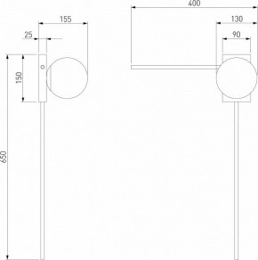 Бра Eurosvet Fredo 40034/1 белый в Шадринске - shadrinsk.mebel24.online | фото 4