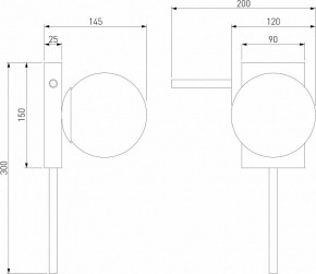 Бра Eurosvet Fredo 40036/1 латунь в Шадринске - shadrinsk.mebel24.online | фото 4