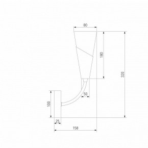 Бра Eurosvet Rhyton 60167/1 никель в Шадринске - shadrinsk.mebel24.online | фото 6