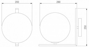 Бра Eurosvet Shape 70131/1 латунь в Шадринске - shadrinsk.mebel24.online | фото 5