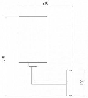 Бра Eurosvet Soffio 60134/1 никель в Шадринске - shadrinsk.mebel24.online | фото 2