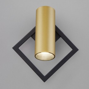 Бра Eurosvet Turro 20091/1 LED черный/ золото в Шадринске - shadrinsk.mebel24.online | фото 4