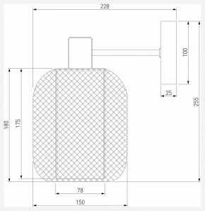 Бра Eurosvet Voile 30192/1 золото в Шадринске - shadrinsk.mebel24.online | фото 4