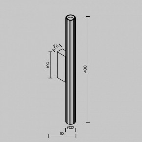 Бра Maytoni Calipso C082WL-12W2.7K-B в Шадринске - shadrinsk.mebel24.online | фото 4