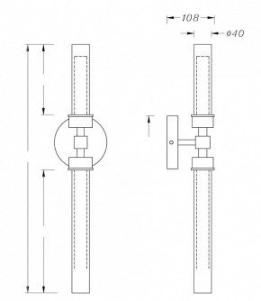 Бра Maytoni Stelo MOD116WL-L7B3K в Шадринске - shadrinsk.mebel24.online | фото 3