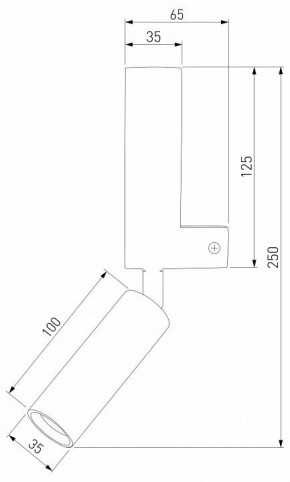 Бра с подсветкой Eurosvet Pitch 40020/1 LED черный в Шадринске - shadrinsk.mebel24.online | фото 2
