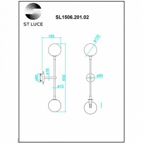 Бра ST-Luce Chieti SL1506.201.02 в Шадринске - shadrinsk.mebel24.online | фото 5