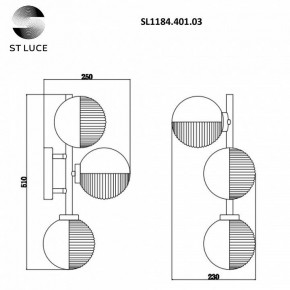 Бра ST-Luce Todo SL1184.401.03 в Шадринске - shadrinsk.mebel24.online | фото 6